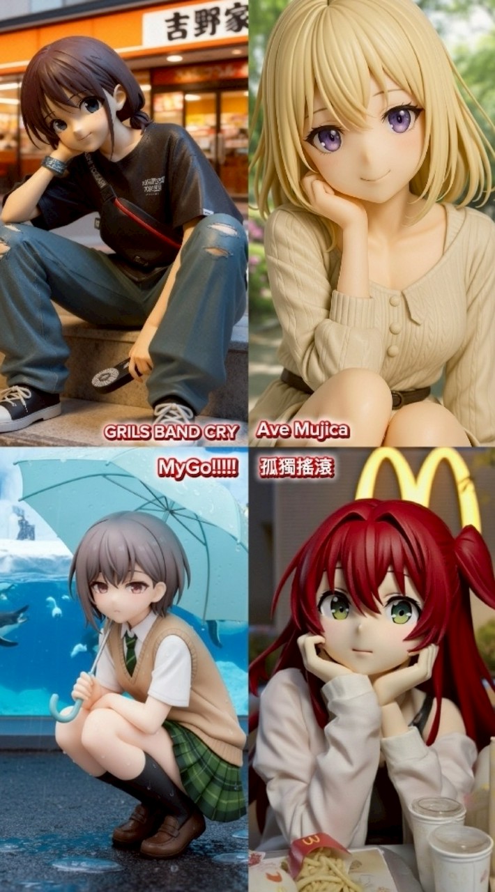 孤獨搖滾 MYGO!!!!! AveMujica GRILS BAND CRY討論區