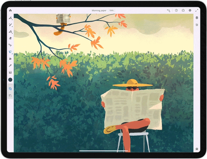 Adobe 推出新繪圖應用程式 Fresco，多種真實筆刷工具、iPad 版本已上架