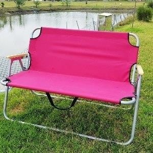 ♥巨安網購♥【107051651】露營雙人折疊椅情人椅牛津布長凳