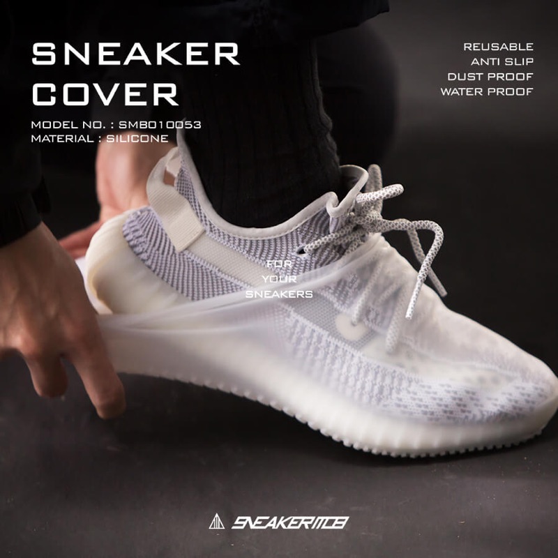 SNEAKER MOB 台灣製 防水球鞋鞋套 防滑 雨天必備 可重複使用