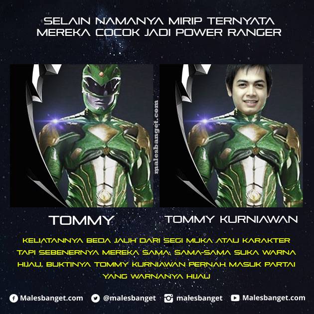 Selain Namanya Mirip, 6 Artis Indonesia Ini Cocok Juga Jadi Power Rangers, Eh Tapi Agak Maksain sih