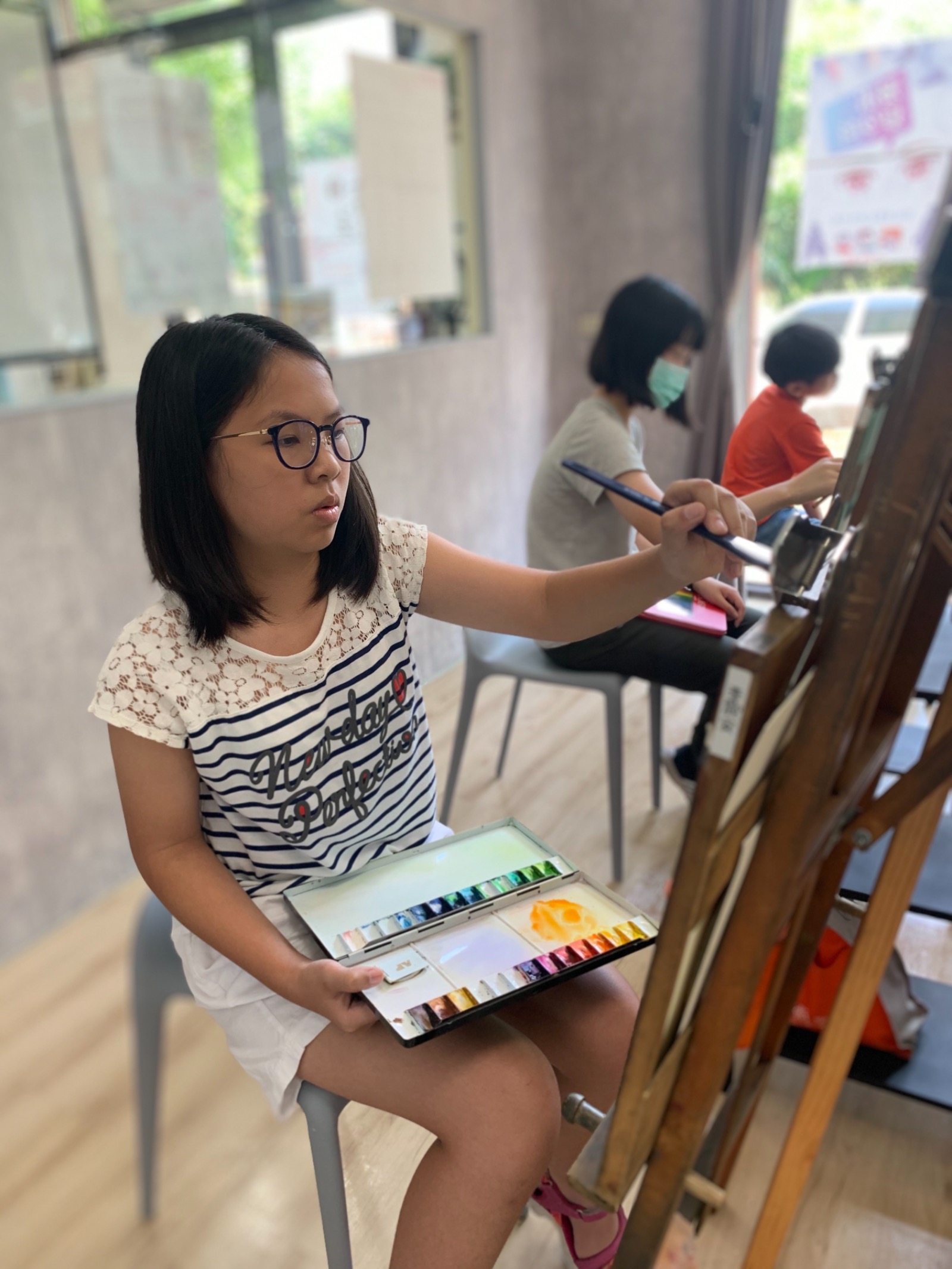 私立晴天美術短期補習班