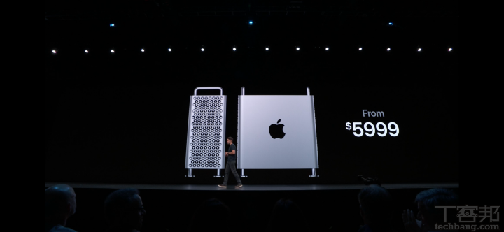 標配版 Mac Pro 售價為 5999 元美金，預計於今年秋季開始出貨。