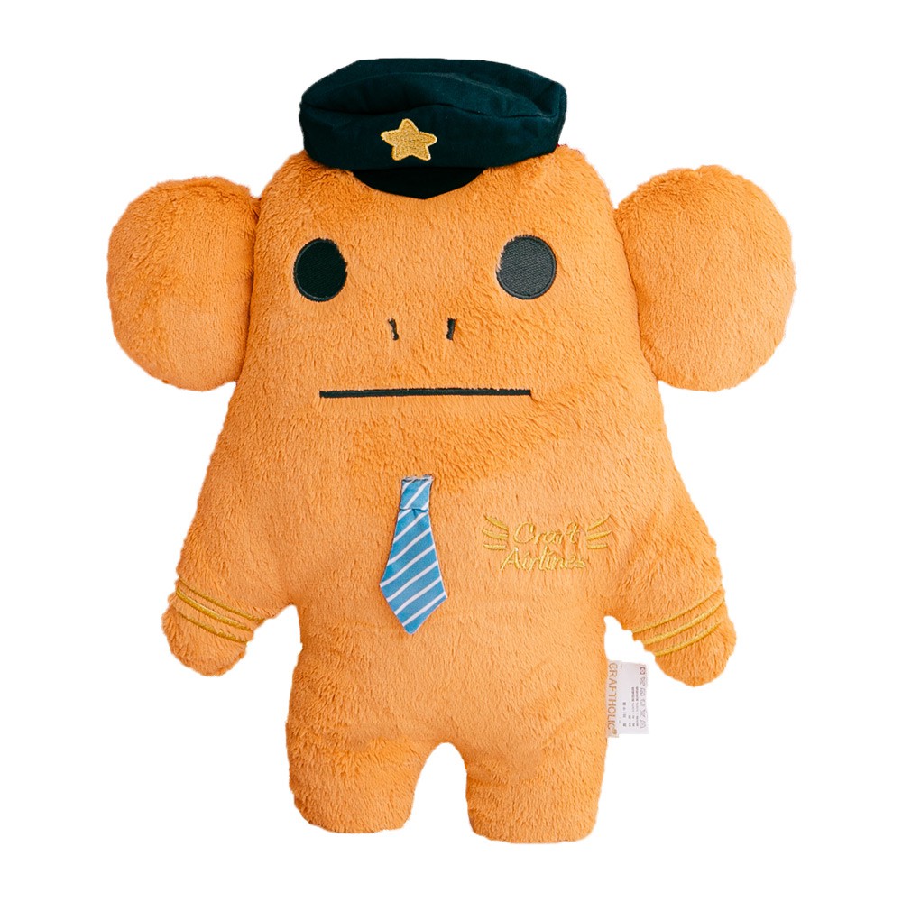 產品介紹:登楞~登楞~登楞~宇宙人制服系列限定款式登場囉！宇宙人們都穿上戴上制服帽，打上領結啾啾~Oh My God ~~真的是太可愛了拉，目光都要離不開了呢100%聚脂纖維，良好透氣性及排濕性，抱起