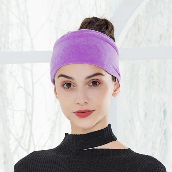 帽子女夏天薄款空調室內睡覺瑜伽時尚月子帽產后秋冬頭巾包頭空頂