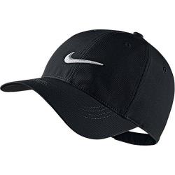 Nike 2018男時尚高爾夫Legacy91黑色運動帽子