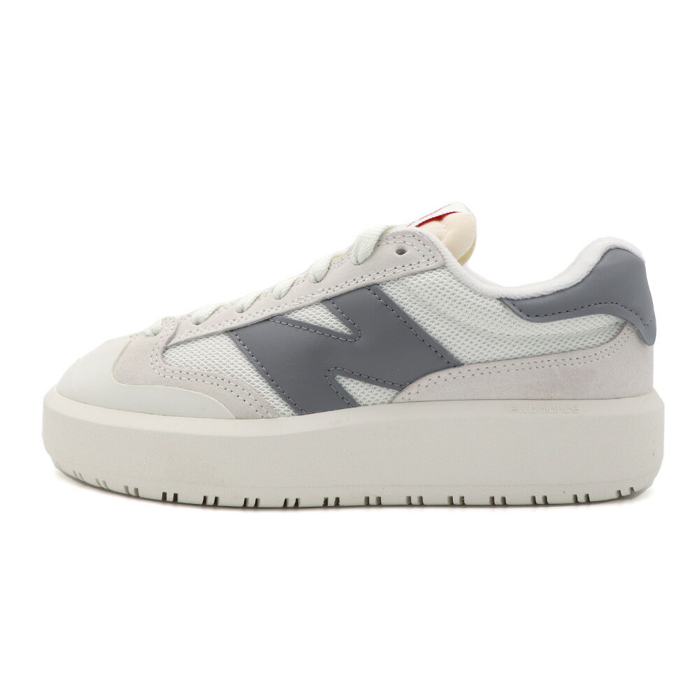 【全館滿2500折150】New Balance CT302 白灰 皮革 厚底 小白鞋 休閒鞋 女款 B4575【新竹皇家 CT302RS】