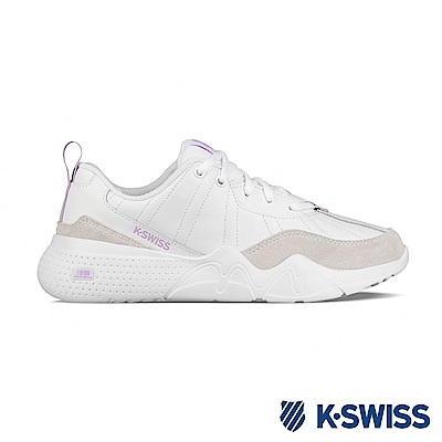 K-SWISS CR-329 LTR 老爹鞋-女-白/粉紫