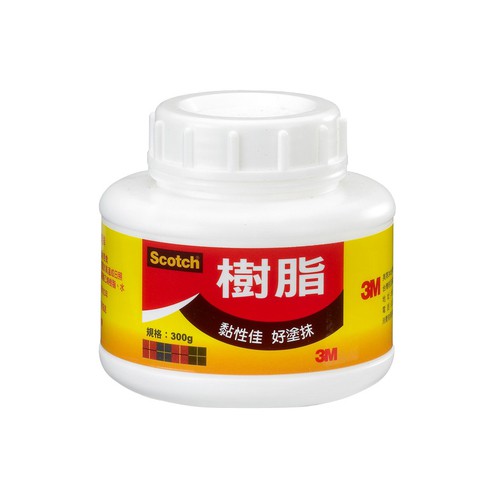 黏性佳好塗抹品名 3M 樹脂(300g)黏性佳好塗抹 300g產地：台灣△ 因電腦解析度及螢幕等問題會有色差差異，以收到的商品實品為準。△ 下單前欲確認貨量及任何問題歡迎使用聊聊洽詢△ 國定假日、例假