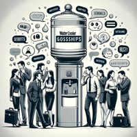 Water cooler chat 辦公室茶水間