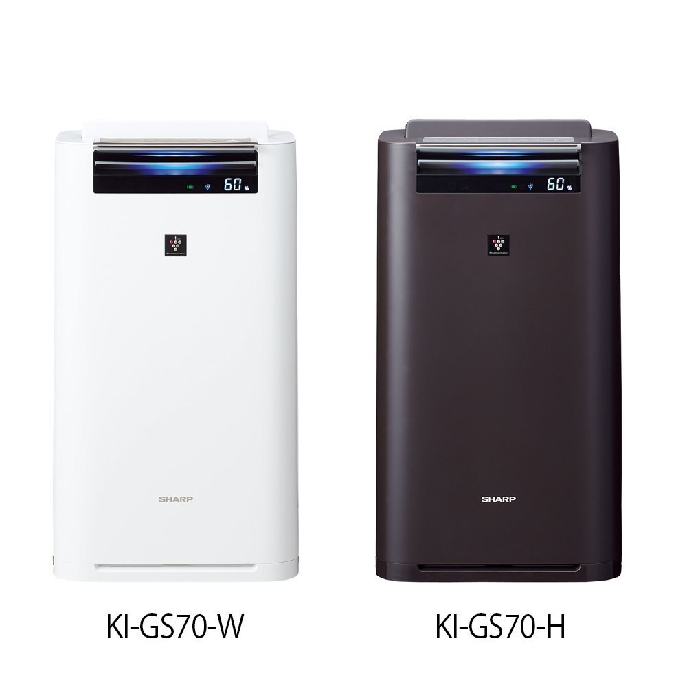 日本 夏普 SHARP KI-GS70 加濕空氣清淨機 HEPA 31畳 抗菌 塵螨