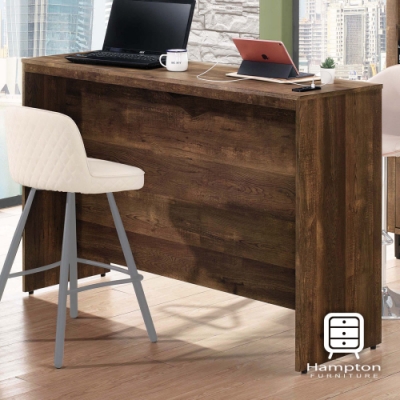 漢妮Hampton克勞德系列工業風5尺吧檯工作桌-145.5*51.5*99.5 cm