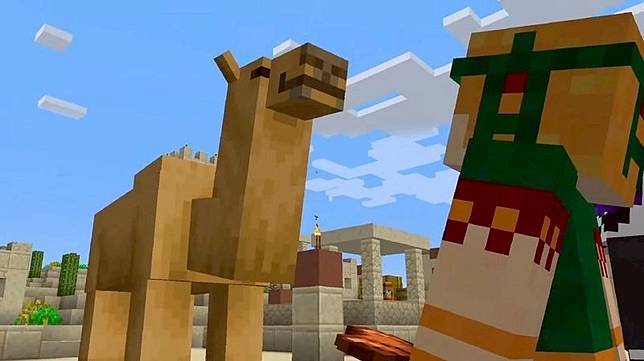 Minecraft 1 預告駱駝與竹木建築 我的世界 傳說 塔防戰爭揭曉 4gamers Line Today