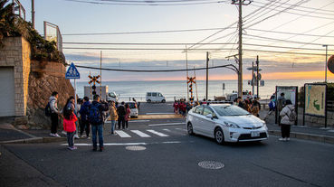 鎌倉一日遊 灌籃高手迷的鎌倉高校站必朝聖 滿足青春記憶的那條平交道