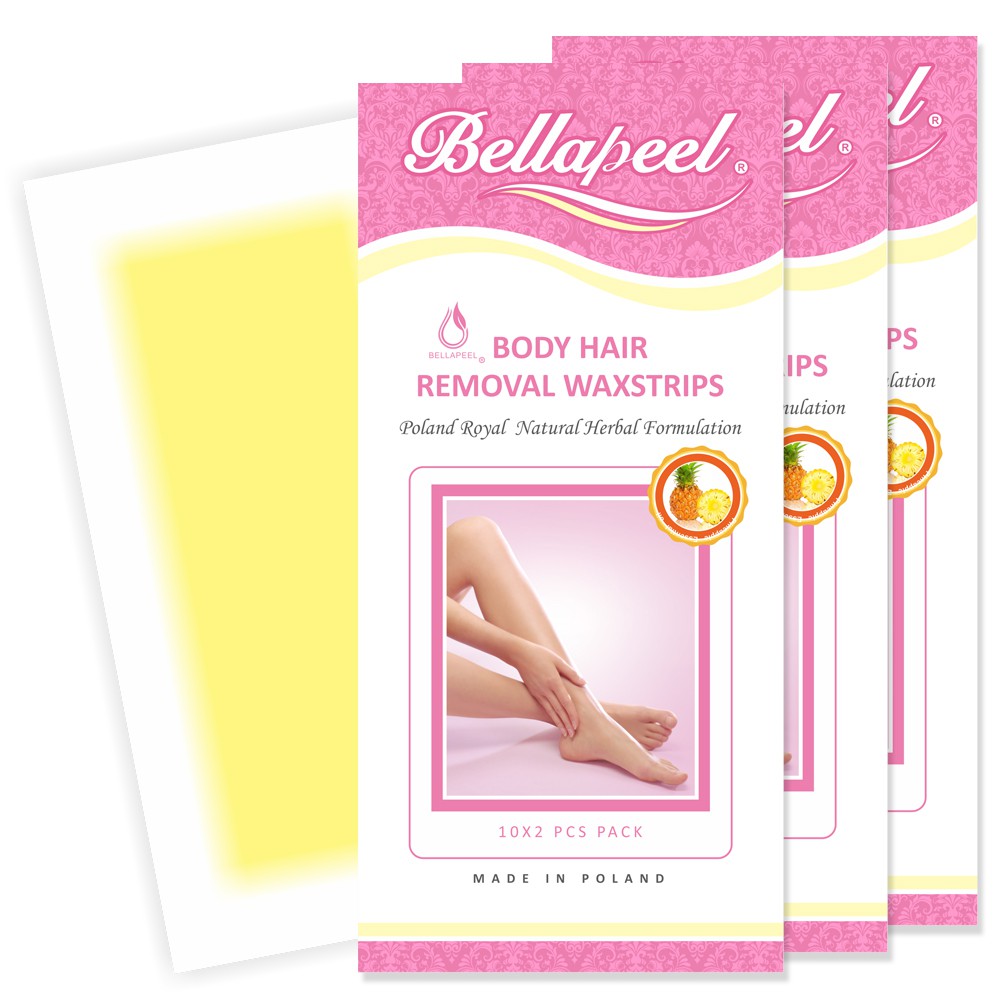 Bellapeel 蓓拉佩爾鳳梨精油脫毛蠟紙3入組合