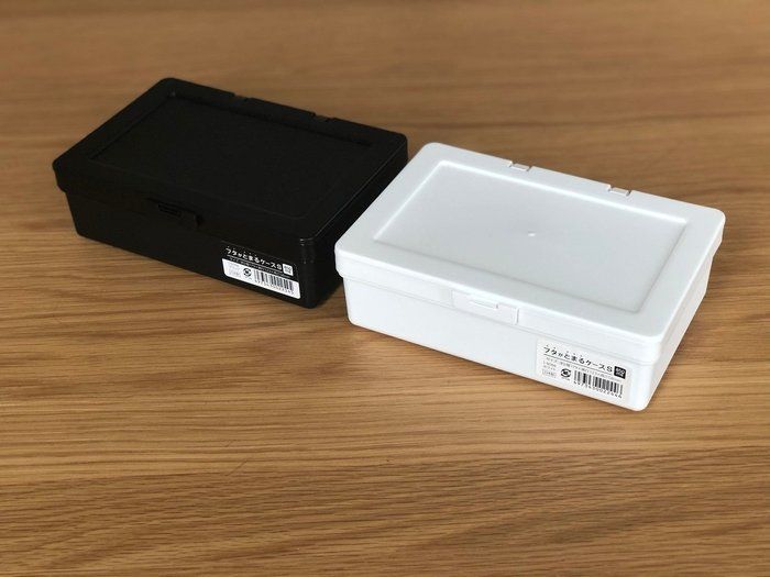 ふたがピタリととまるセリアの小物収納がすごい