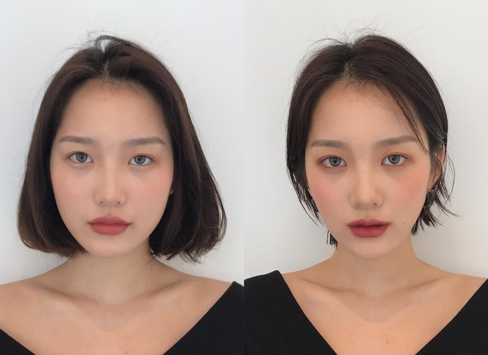 >>右滑圖片看不同臉型的整形「髮型範本」