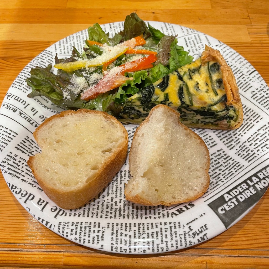 Mel77さんが投稿した新小川町カフェのお店Quiche & Tarte Seki/キッシュ アンド タルト セキの写真