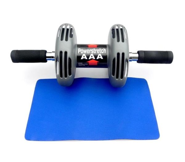 回彈式健腹輪靜音男士胸肌訓練 家用健身器材減肚子練腹部腹肌輪