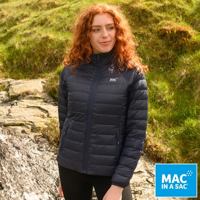 【MAC IN A SAC】女款輕暖袋著走雙面羽絨外套LDS207深藍/輕量保暖/收納體積小@#@ 【MAC IN A SAC】女款輕暖袋著走雙面羽絨外套LDS 207 深藍/輕量保暖/收納體積小