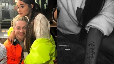 亞莉安娜秀出「神隱少女」新刺青 一向喜愛微刺青的她難得紋上大圖案！