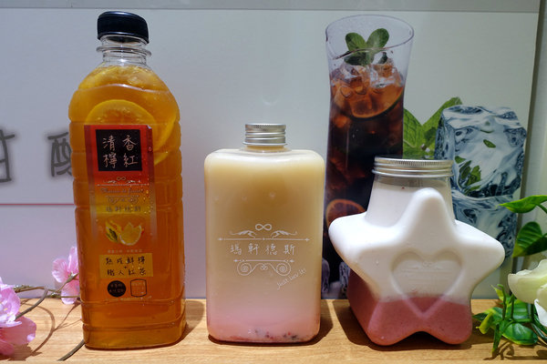 南京復興站飲料店，復興北路手搖杯-瑪軒德斯，有自然果香、不加糖就滿口甘甜的健康手搖飲料，好拍好喝又健康的中山區特色飲料