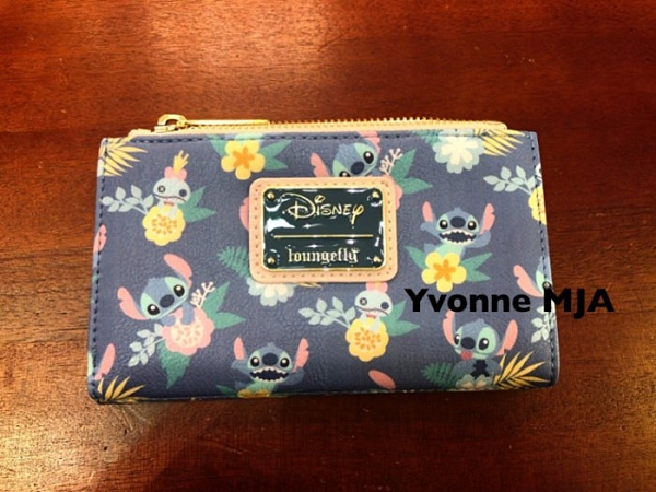 Yvonne MJA美國迪士尼Disney商品預購區 史迪奇醜娃聯名Loungefly 零錢皮夾