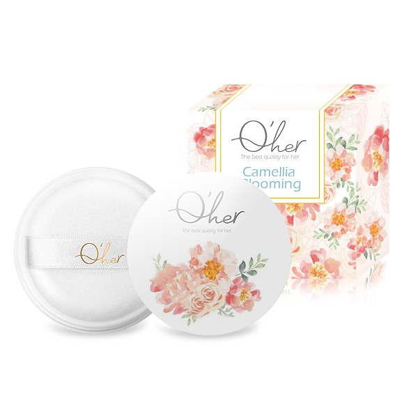 Q'her 植感 山茶花淨透裸妝蜜粉(10g)【小三美日】D060128