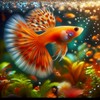 ปลาหางนกยูง By Little Fish Guppy
