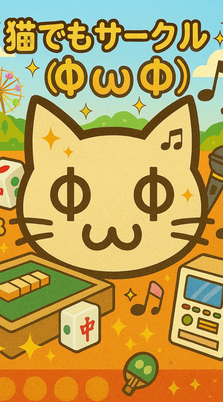 福岡　カラオケ🎤猫でもサークル(ΦωΦ)