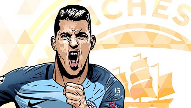 Download Gambar gambar animasi manchester city Terbaru