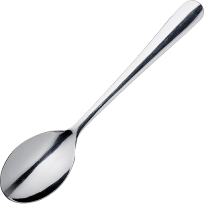 可作茶匙、攪拌匙 冰淇淋舀匙咖啡匙 舀取糖粉、可可粉 甜點分食菜餚試嘗 質感鏡亮不鏽鋼