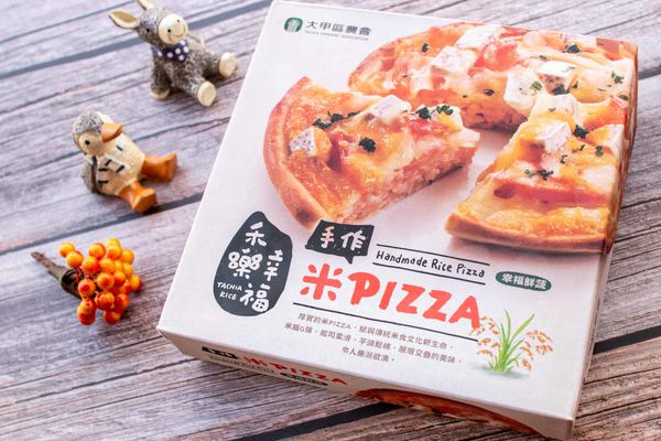 農會國產好米，讓米不止是米，更能做成美味的PIZZA、餅乾、鬆餅。完全無麩質、好消化，酥脆又可口的米類烘焙點心