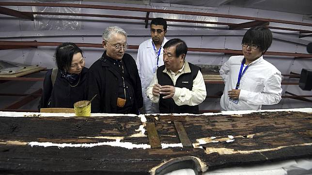 Perahu Ribuan Tahun Sang Firaun Ditemukan di Giza