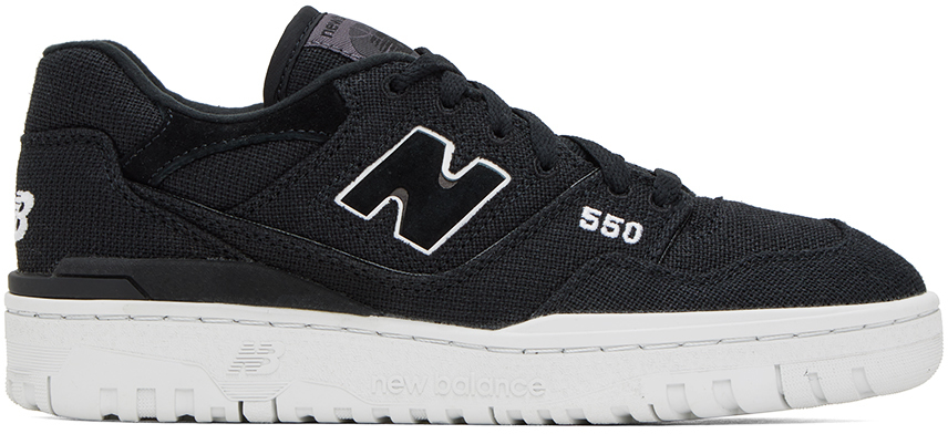 New Balance 黑色 550 运动鞋