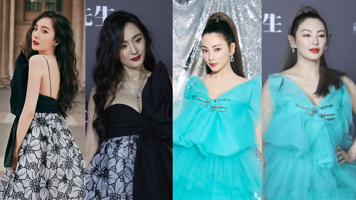 女星紅毯造型精修vs未修