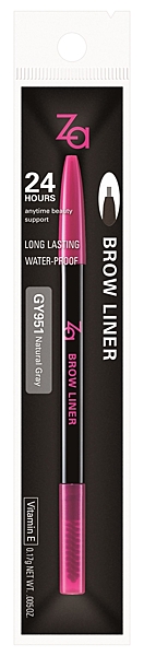 旋轉式筆芯設計，不需削筆器!防水耐汗，粧效更加持久