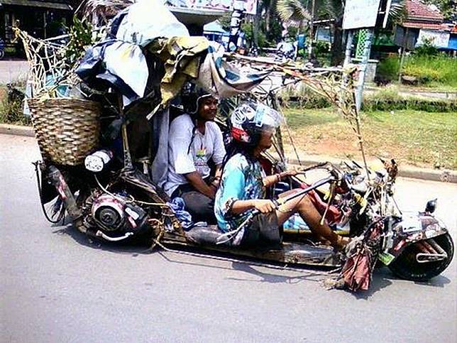 Kumpulan Modifikasi Vespa "Gila" Ini Hanya Ada di Indonesia