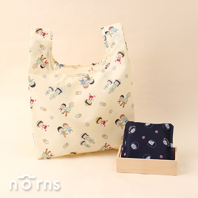 日貨櫻桃小丸子Eco bag - Norns日本進口 折疊式環保購物袋 手提袋