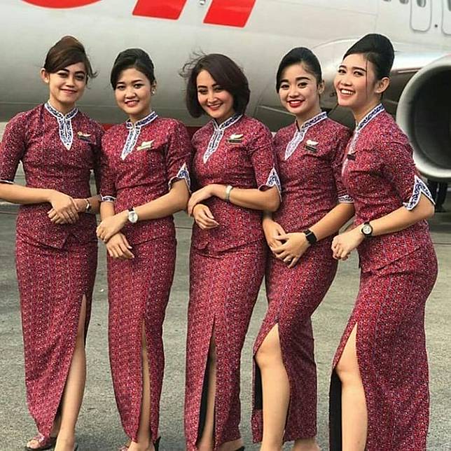 Makna Seragam Pramugari Indonesia Mulai Dari Lion Air