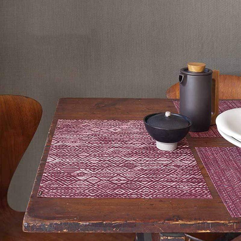 此系列產品不適用於熨斗或洗碗機(可耐熱度約80度)。 若遇嚴重髒汙時，可用具有漂白功能的中性清潔劑並以刷子輕刷，清水沖洗後晾乾。 注意事項 長時間接觸某些易染色食物或液體（如番茄醬，辣椒醬，薑黃）可能