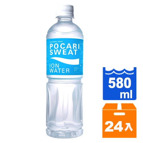寶礦力水得 ION WATER低卡運動飲料 580ml (24入)/箱
