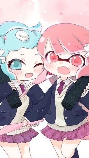 那月 スプラ 学園.⋆𝜗𝜚☆