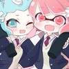 那月 スプラ 学園.⋆𝜗𝜚☆