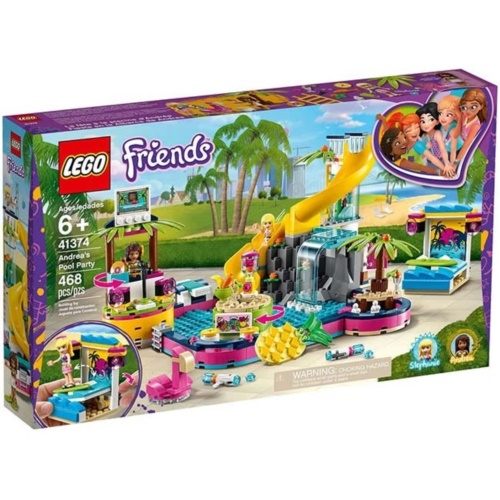 樂高積木 LEGO《 LT41374 》Friends 姊妹淘系列 - 安德里亞的泳池派對 ╭★ JOYBUS玩具百貨