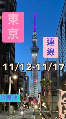 日本東京11/12-11/17連線《棉花糖選物社》歡迎許願