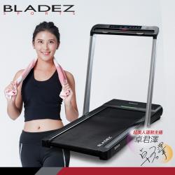 ◎★10段坡度，縮短運動時間加強成效|◎★高強度避震，強效吸震|◎★超寬跑板與高止滑跑帶，超高安全力商品名稱:BLADEZP6跑步機+加厚款瑜珈墊-卓君澤限量組品牌:BLADEZ訓練部位:大腿,大腿內
