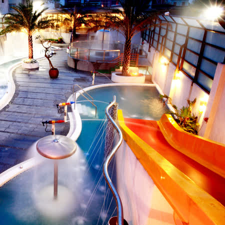 【電子票券-通用券】礁溪冠翔世紀溫泉會館2人戶外SPA＋晚餐(1套3張2人用 現場平日＋$200假日＋$300即可使用)