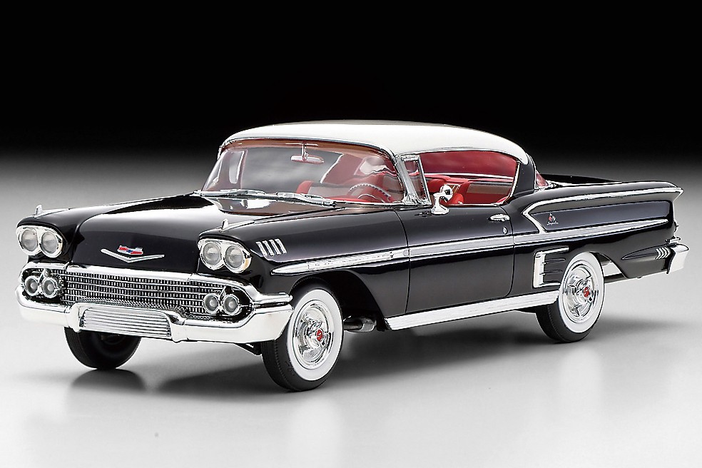 1/18 シボレーベルエアコンバーチブル レッド 1957 Chevy MM製 ミニカー 1/18 ACME 1957 シボレー・ベルエア 赤色Mr. Gasser