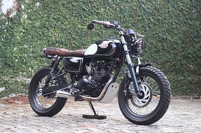 w175 modif scrambler